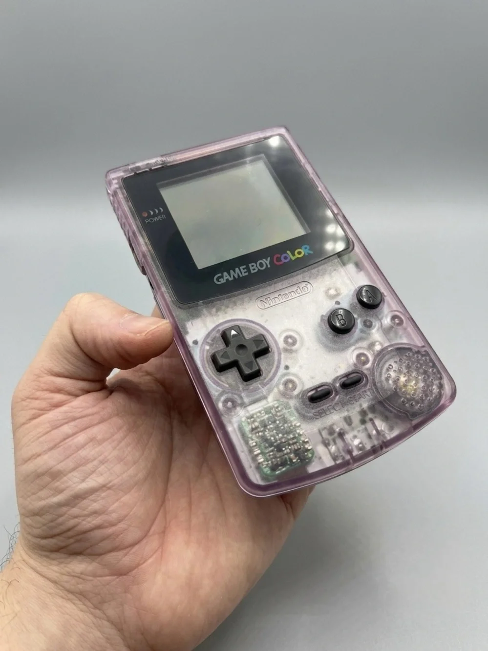 VINTAGE 90’s Nintendo Game Boy Color Atomic Purple Complete Box Set Y2K Tech